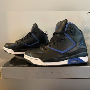 Jordan SC-2 GS Black and Varsity Royal-White